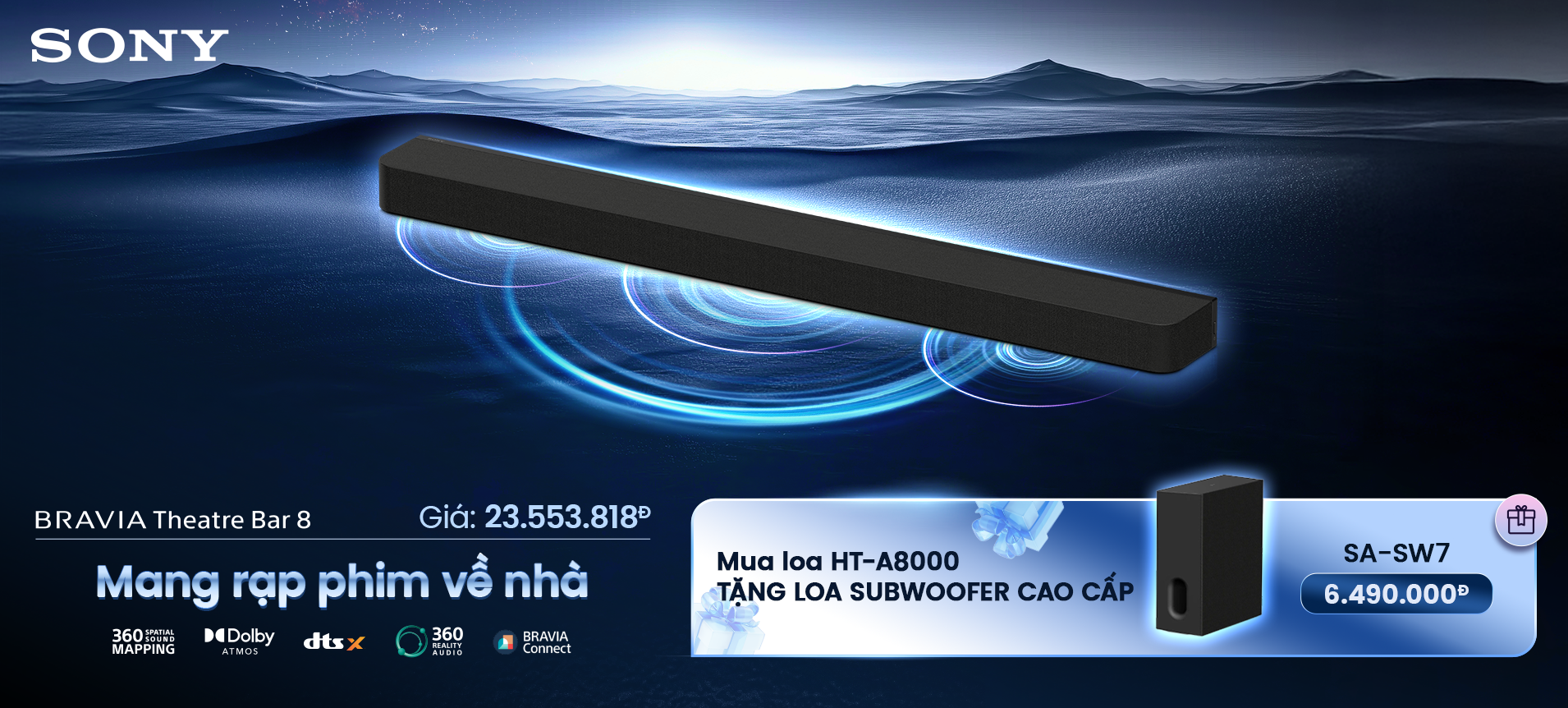Sony - Mang Rạp Phim Về Nhà