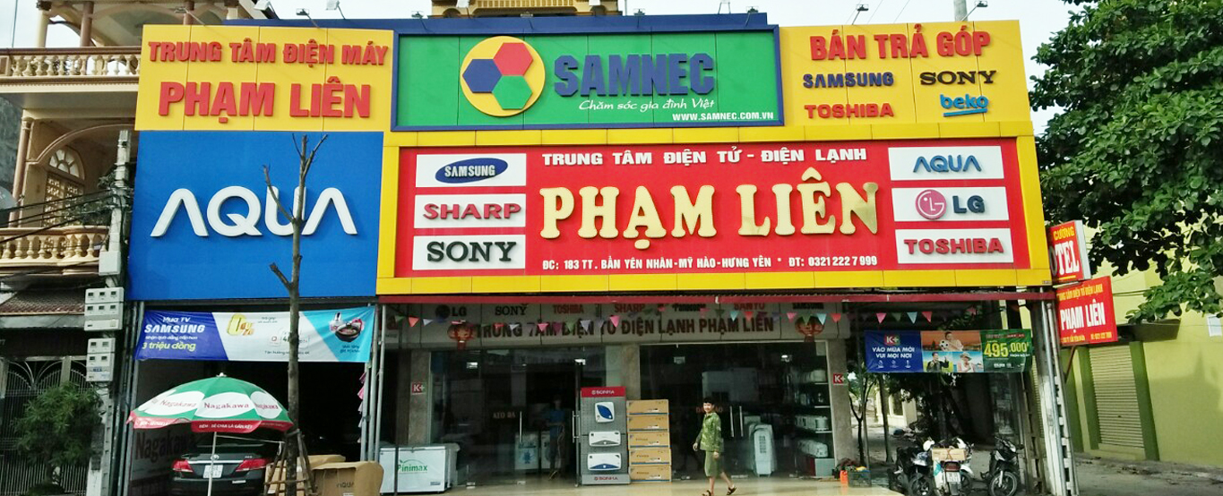 Đại lý Samnec hệ thống Phạm Liên