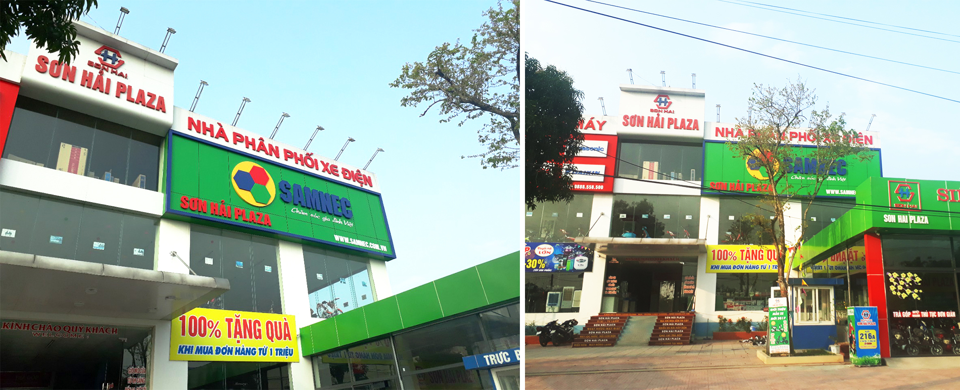 Đại lý Samnec hệ thống Sơn Hải