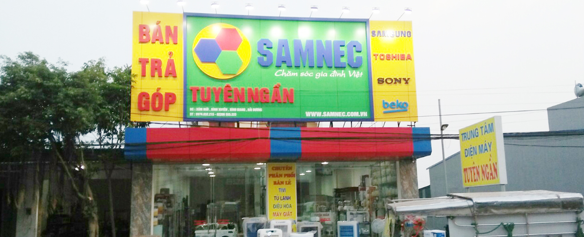 Đại lý Samnec hệ thống Tuyên Ngần