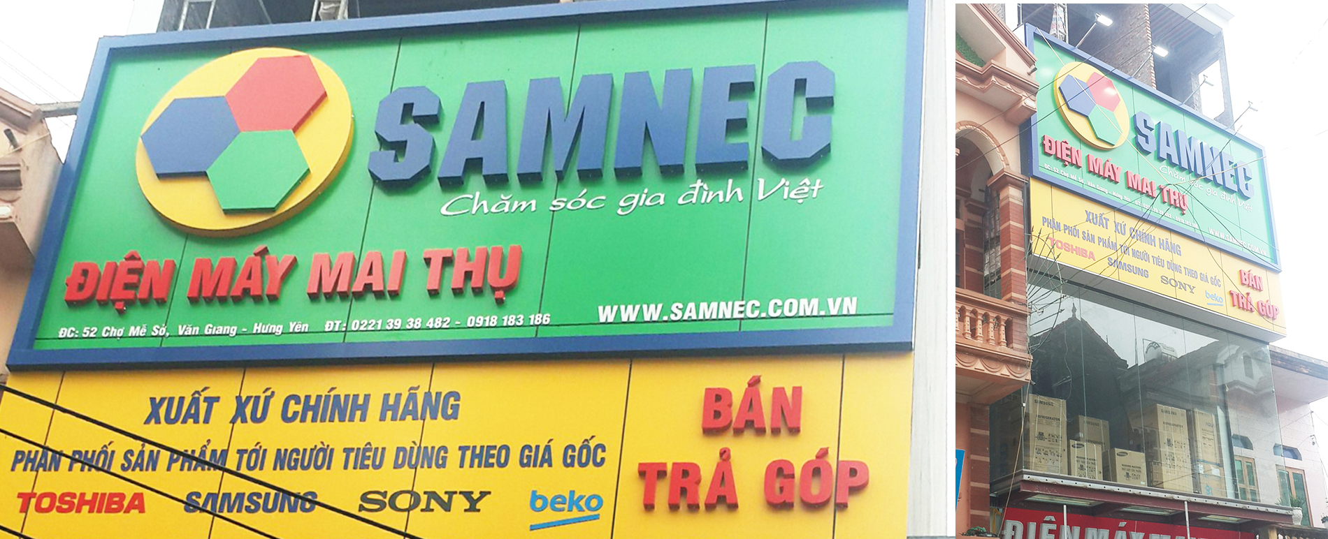 Đại lý Samnec hệ thống Mai Thụ