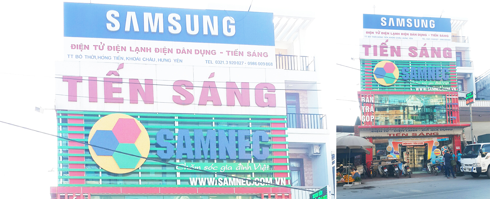 Đại lý Samnec hệ thống Tiến Sáng