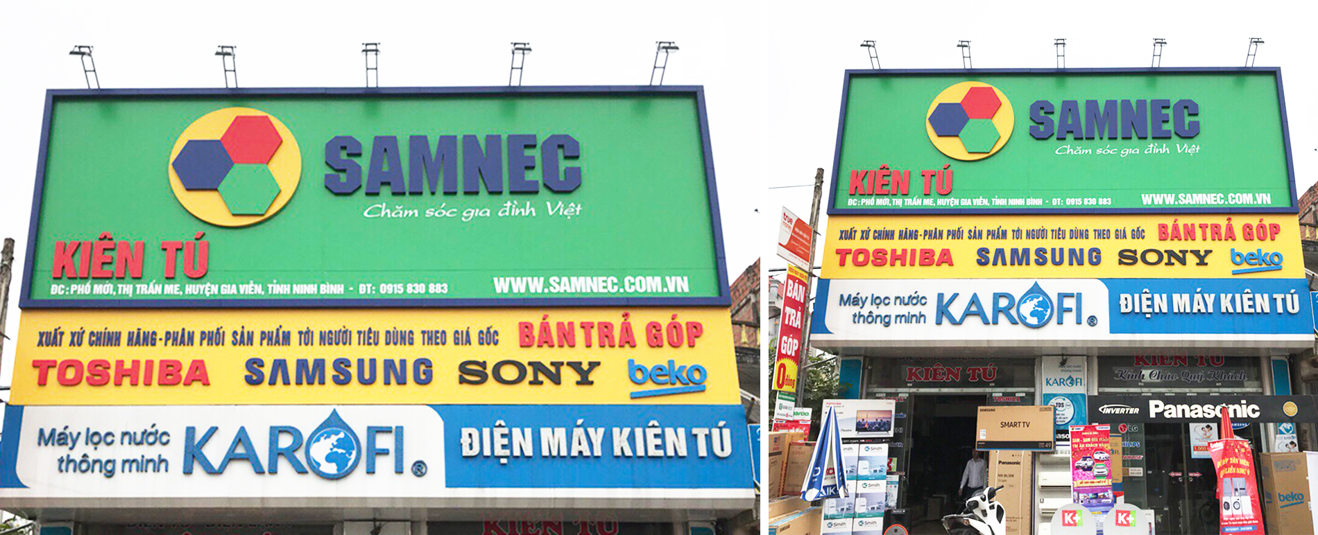 Đại lý Samnec hệ thống Kiên Tú