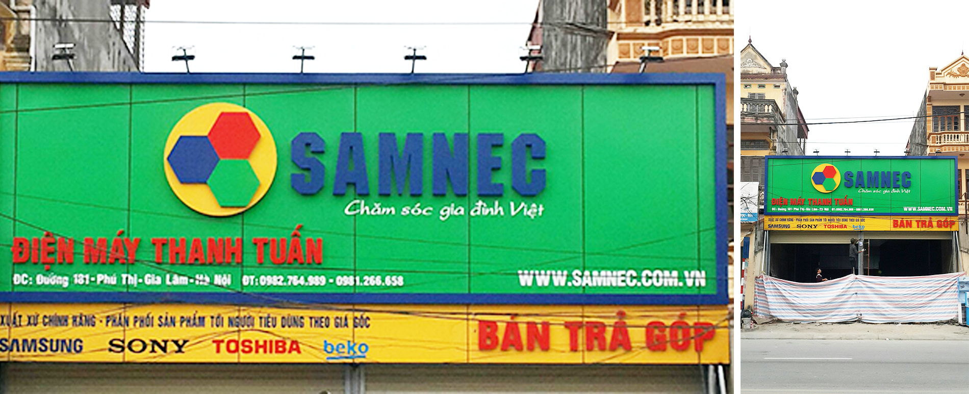 Đại lý Samnec hệ thống Thanh Tuấn