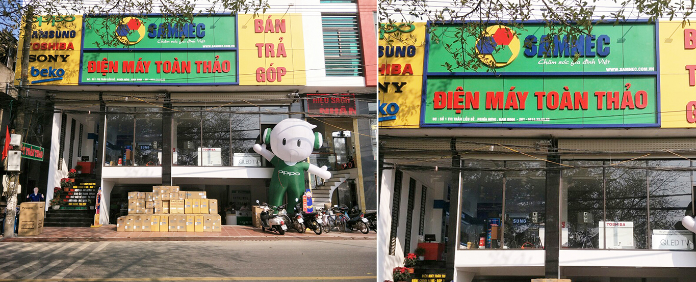 Đại lý Samnec hệ thống Toàn Thảo