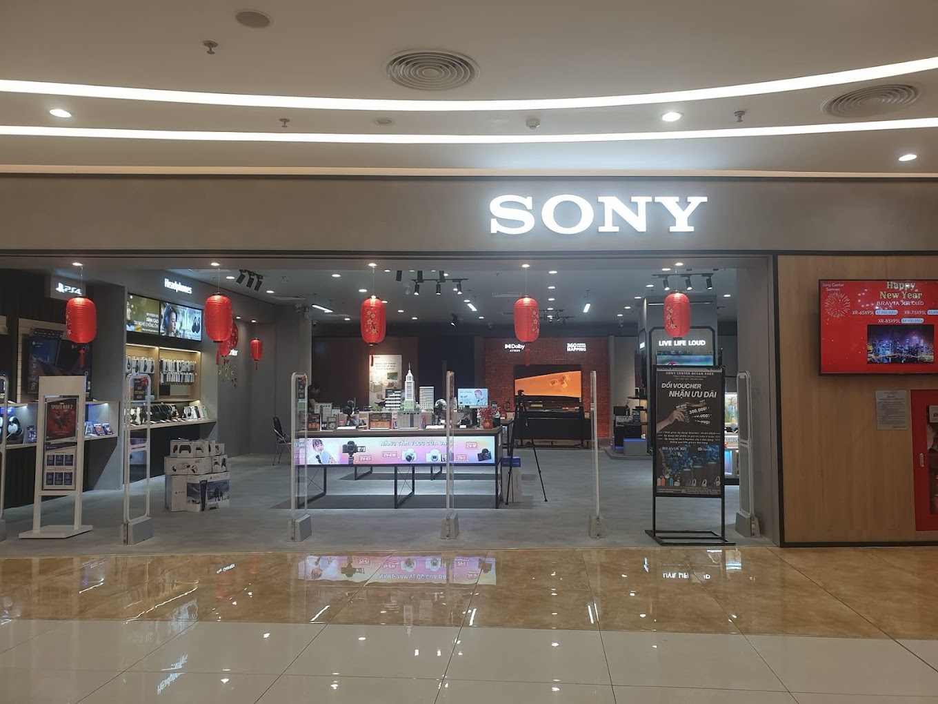 Đại lý Samnec hệ thống Sony Center Vincom Mega Mall Ocean Park