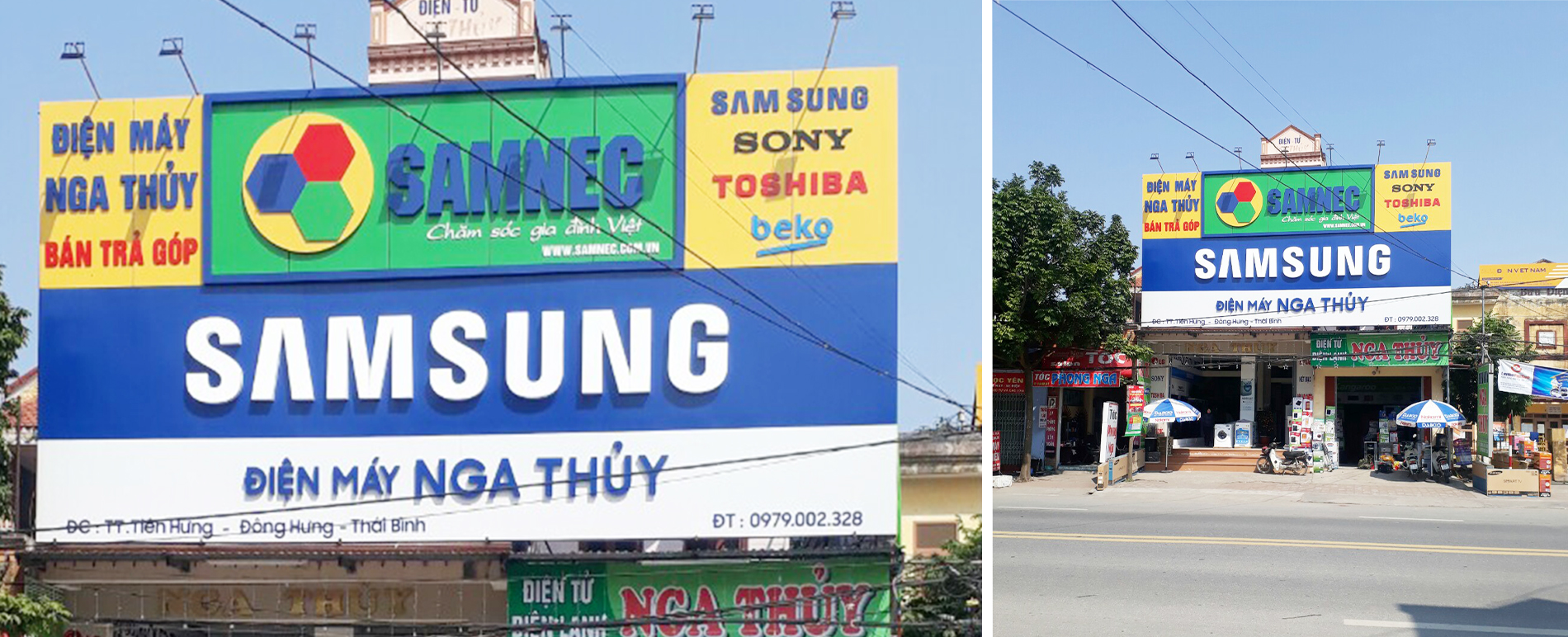 Đại lý Samnec hệ thống Nga Thủy