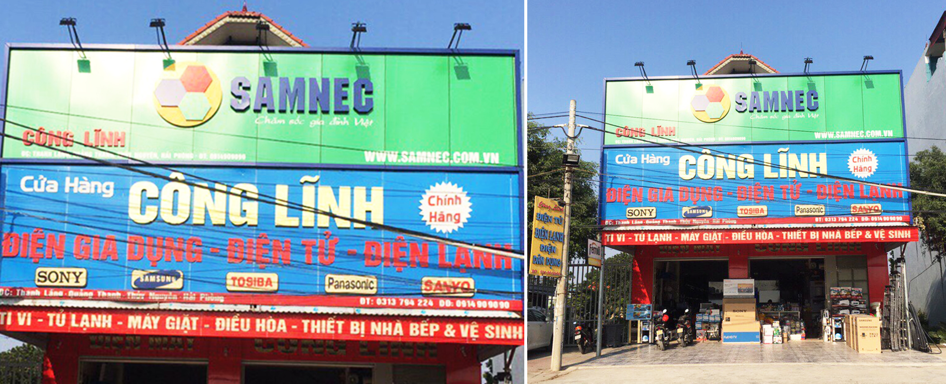Đại lý Samnec hệ thống Công Lĩnh