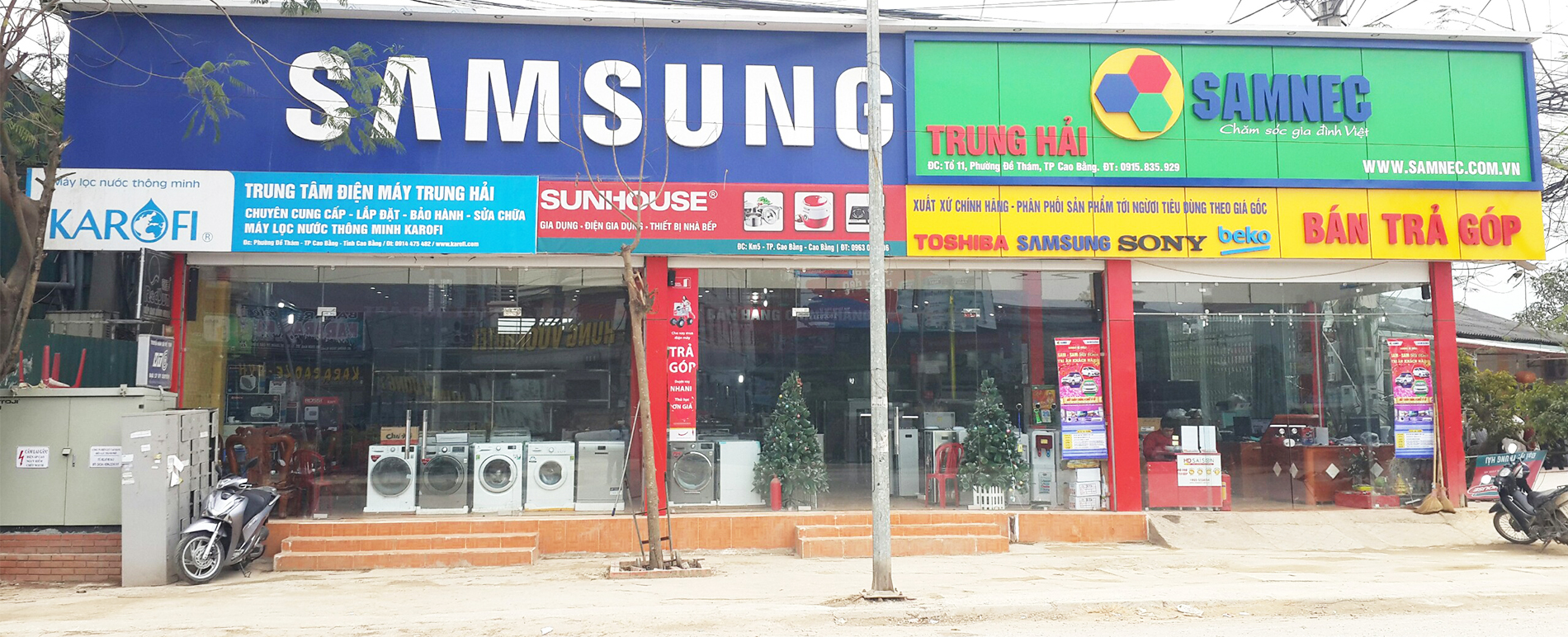 Đại lý Samnec hệ thống Trung Hải