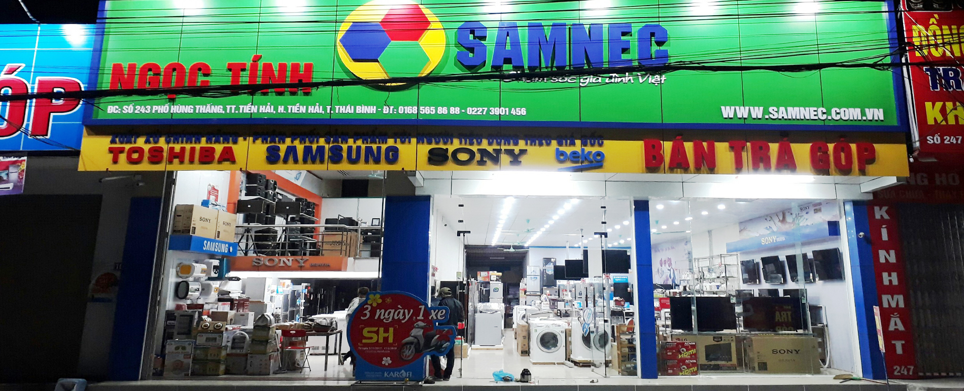 Đại lý Samnec hệ thống Ngọc Tính