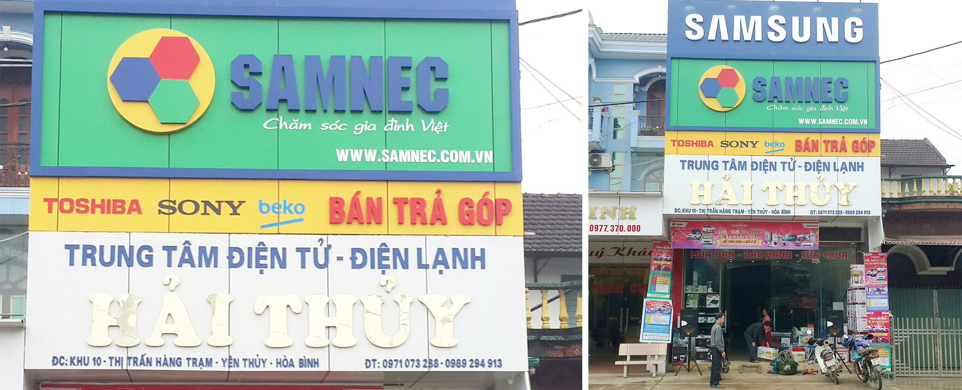 Đại lý Samnec hệ thống Hải Thủy