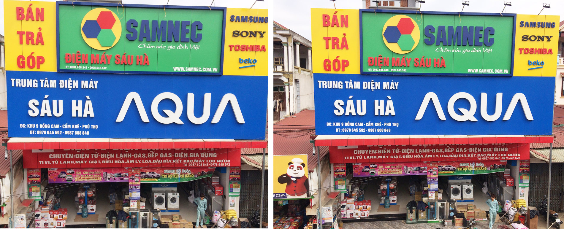 Đại lý Samnec hệ thống Sáu Hà
