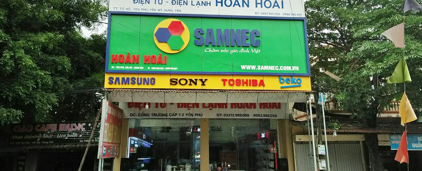 Đại lý Samnec hệ thống Hoàn Hoài