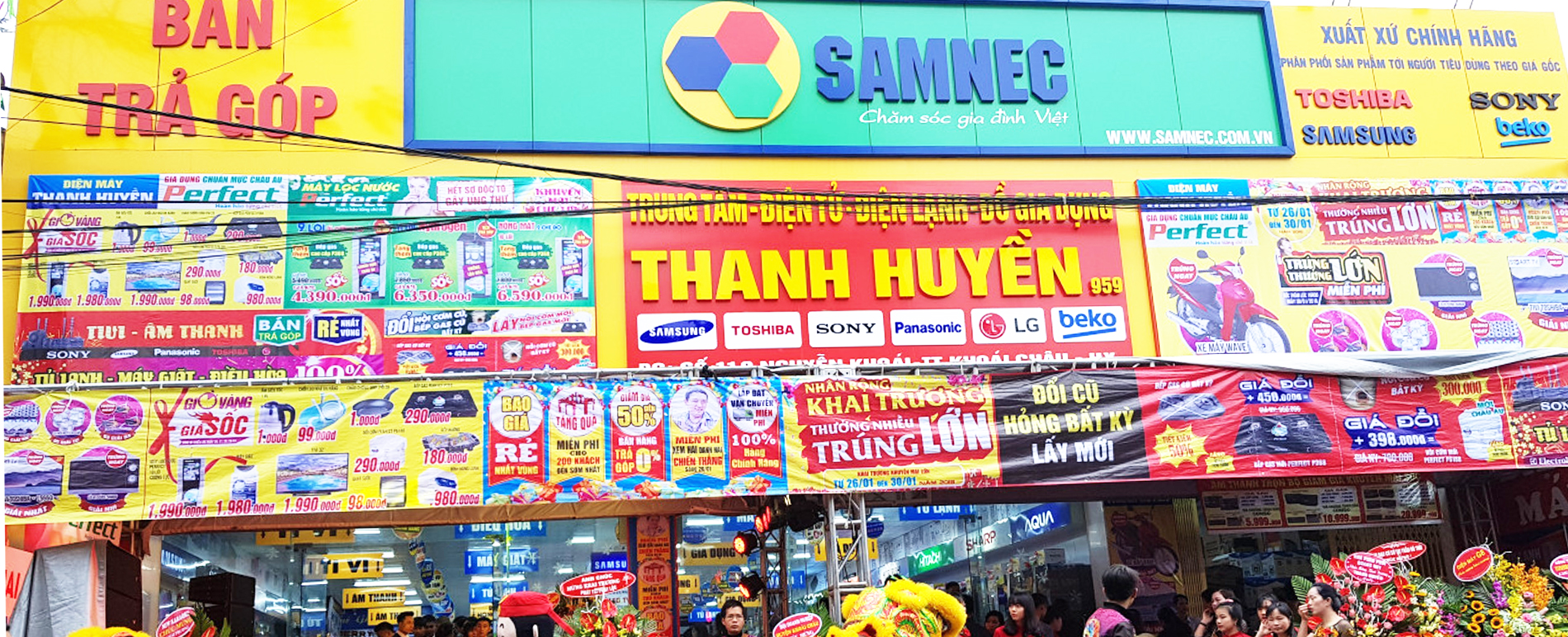 Đại lý Samnec hệ thống Thanh Huyền