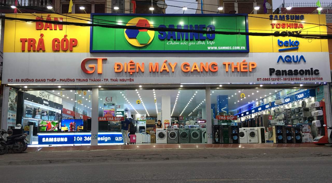 Đại lý Samnec hệ thống Gang Thép