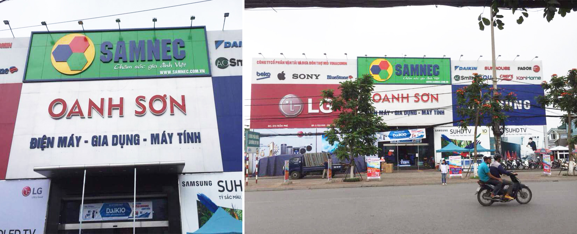 Đại lý Samnec hệ thống Oanh Sơn