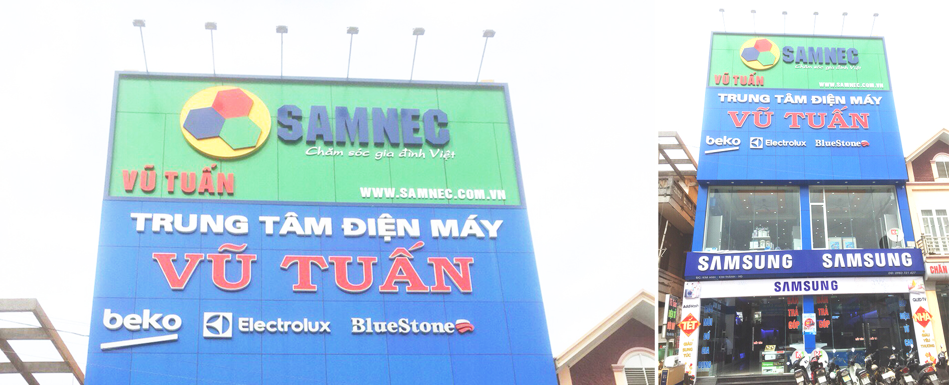 Đại lý Samnec hệ thống Vũ Tuấn