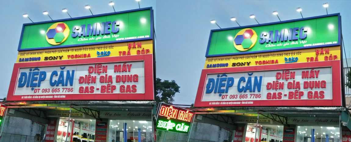 Đại lý Samnec hệ thống Điệp Căn