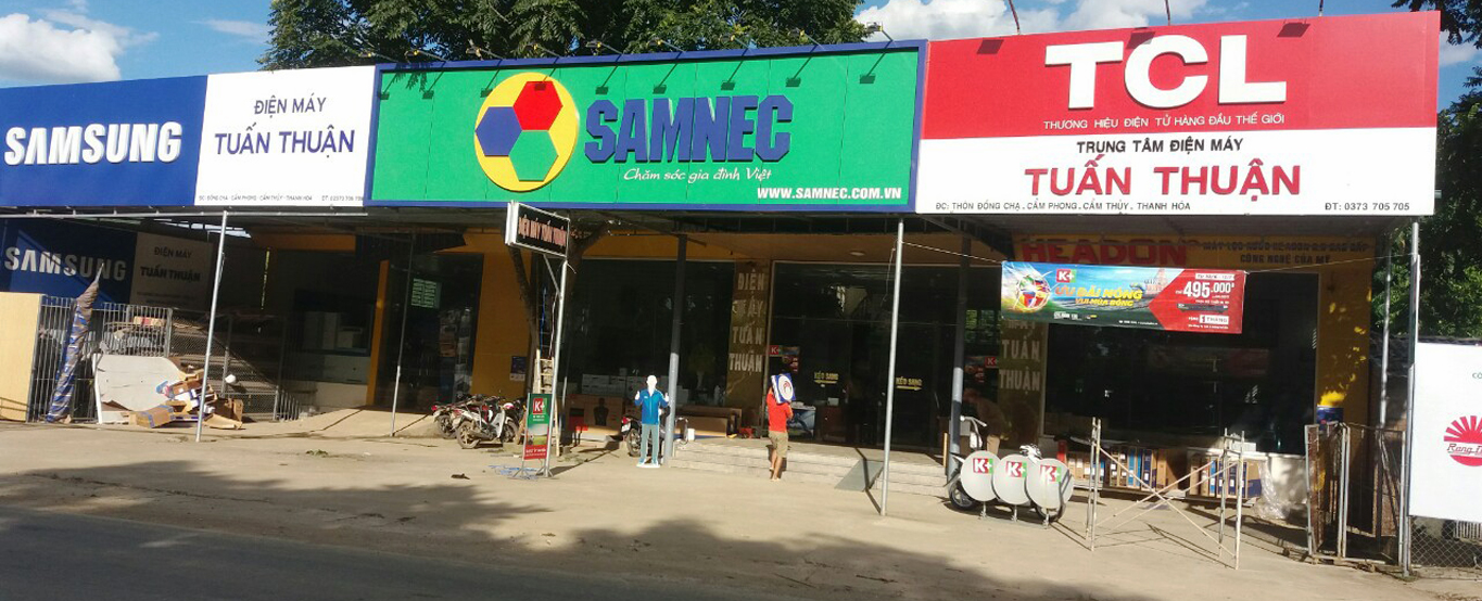 Đại lý Samnec hệ thống Tuấn Thuận