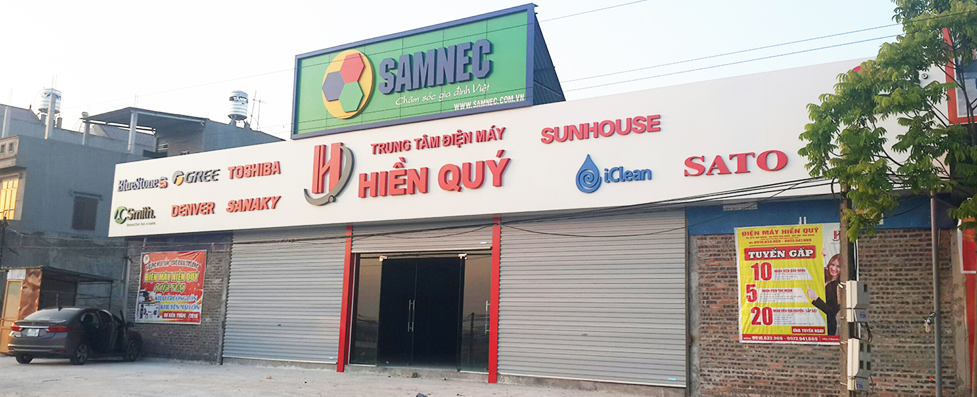 Đại lý Samnec hệ thống Hiền Quý