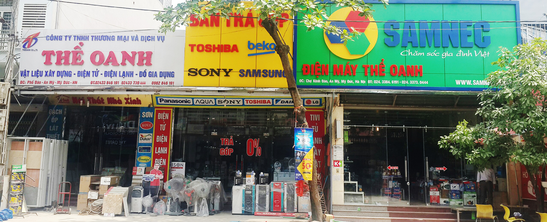 Đại lý Samnec hệ thống Thể Oanh
