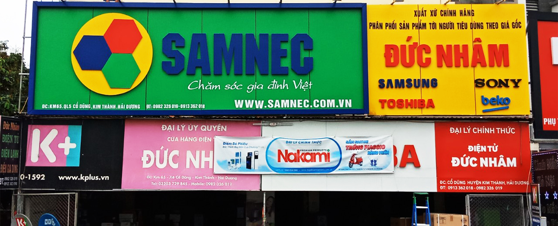 Đại lý Samnec hệ thống Đức Nhâm