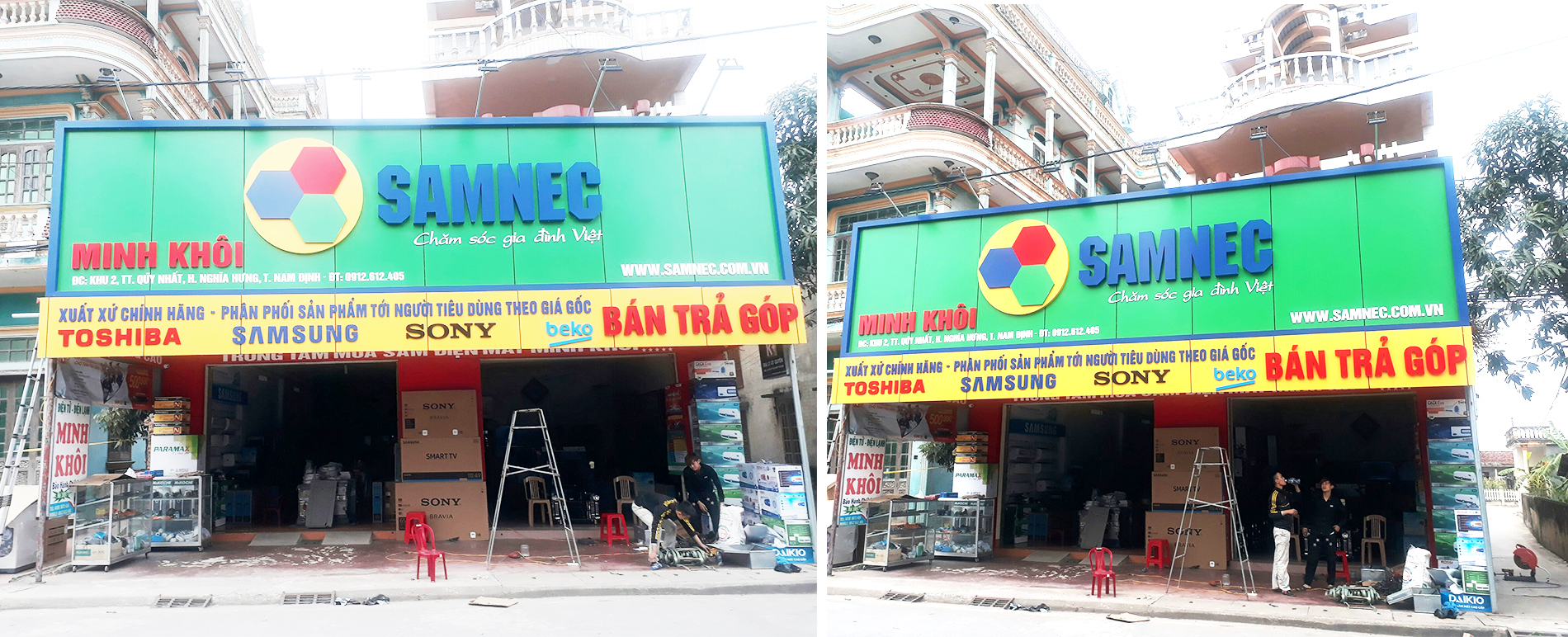 Đại lý Samnec hệ thống Minh Khôi QN
