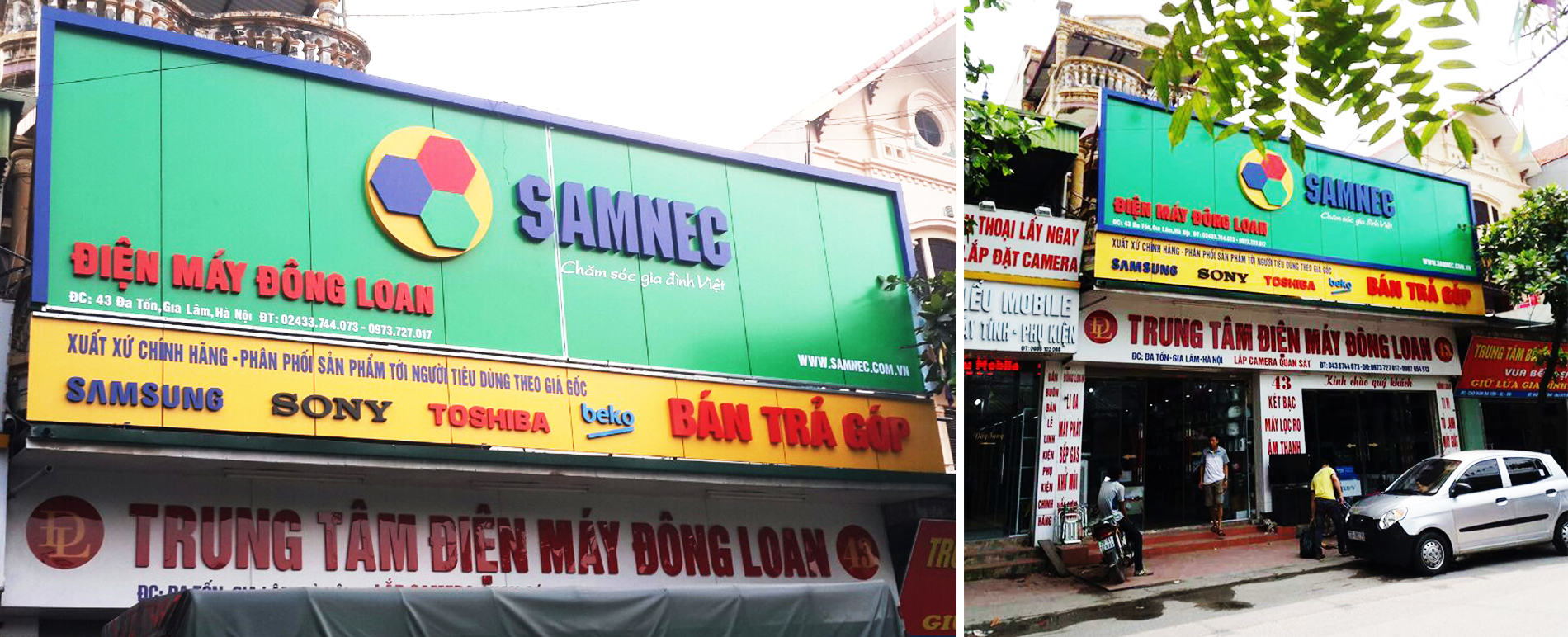 Đại lý Samnec hệ thống Đông Loan