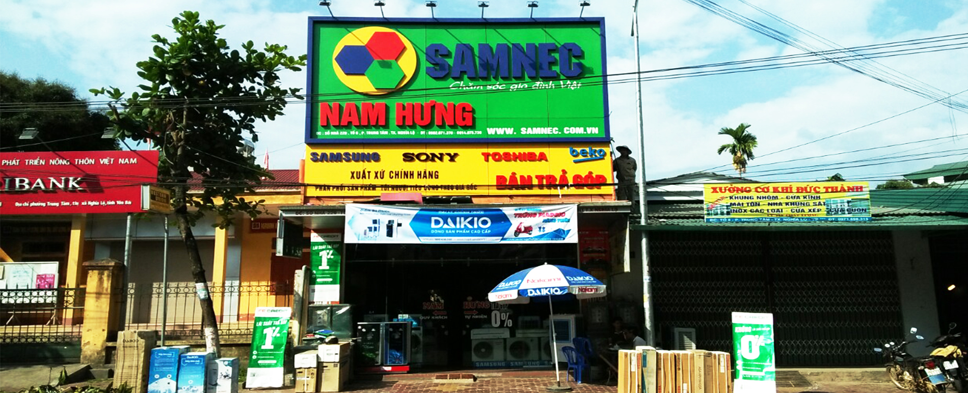 Đại lý Samnec hệ thống Nam Hưng