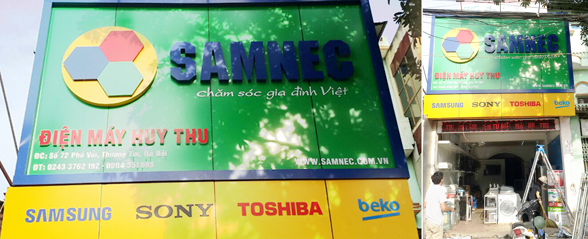 Đại lý Samnec hệ thống Huy Thu