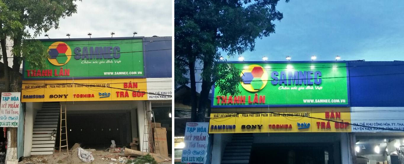 Đại lý Samnec hệ thống Thanh Lân
