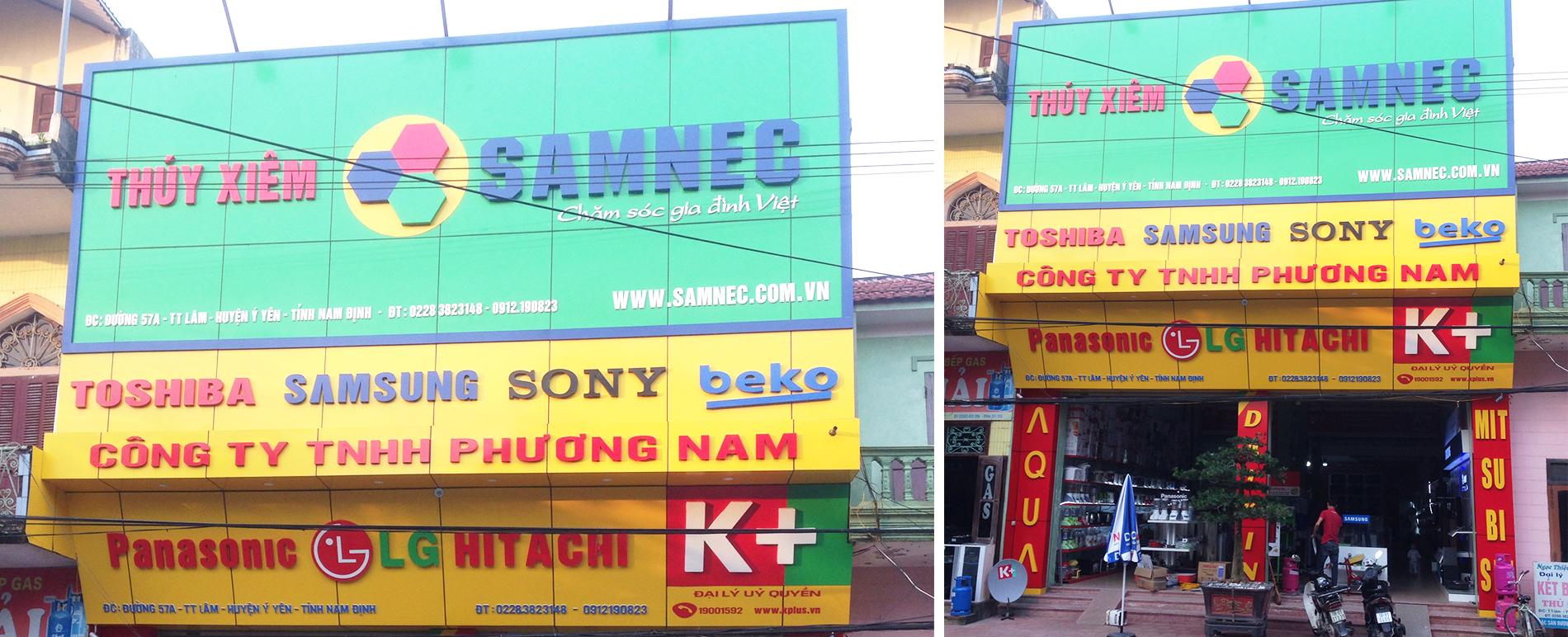 Đại lý Samnec hệ thống Thúy Xiêm