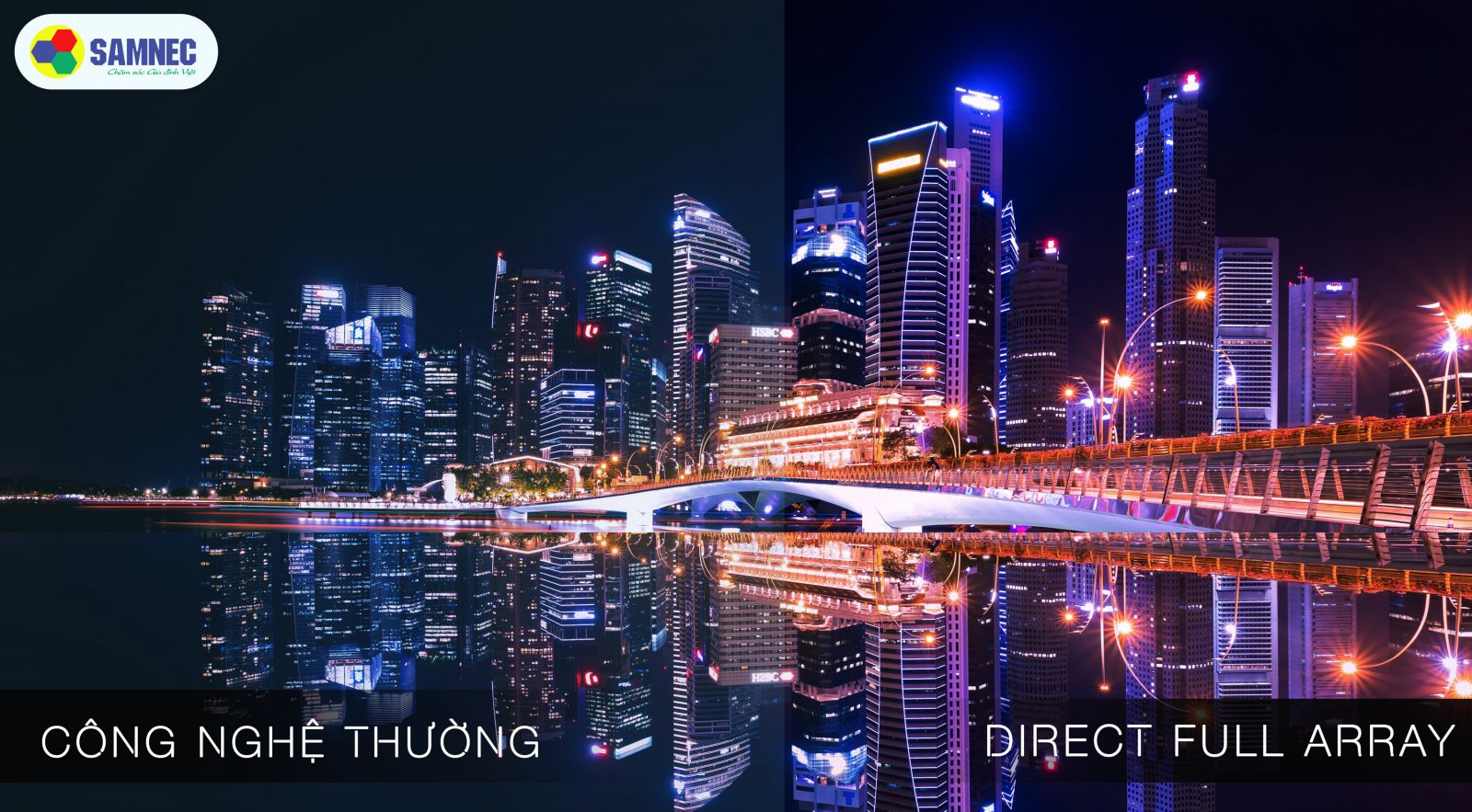 Công nghệ Samsung Direct Full Array