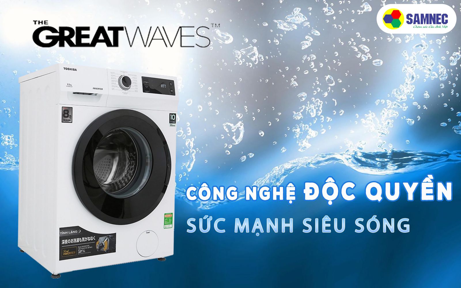 Công nghệ giặt Greatwaves