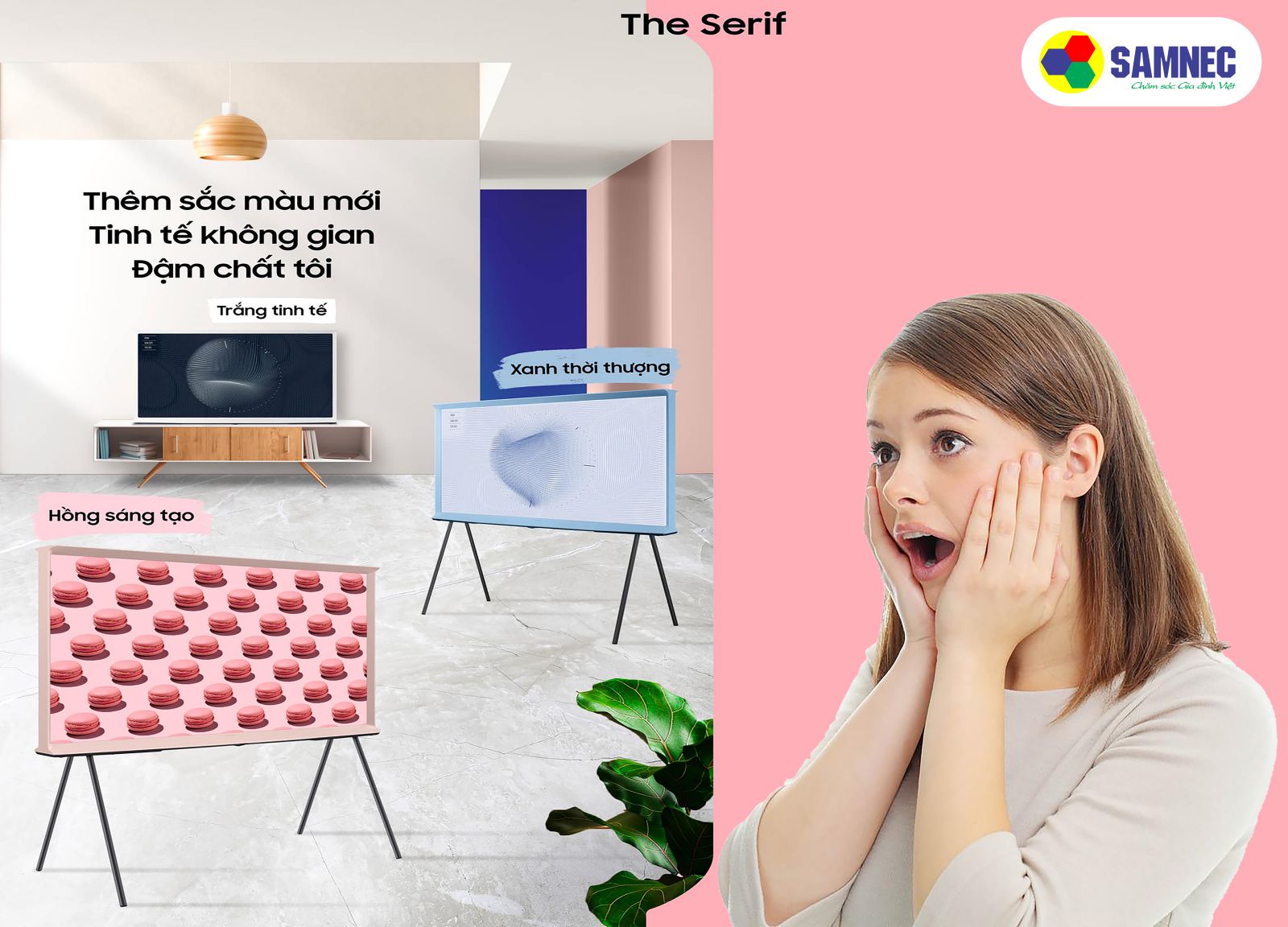 Samsung the Serif màu mới