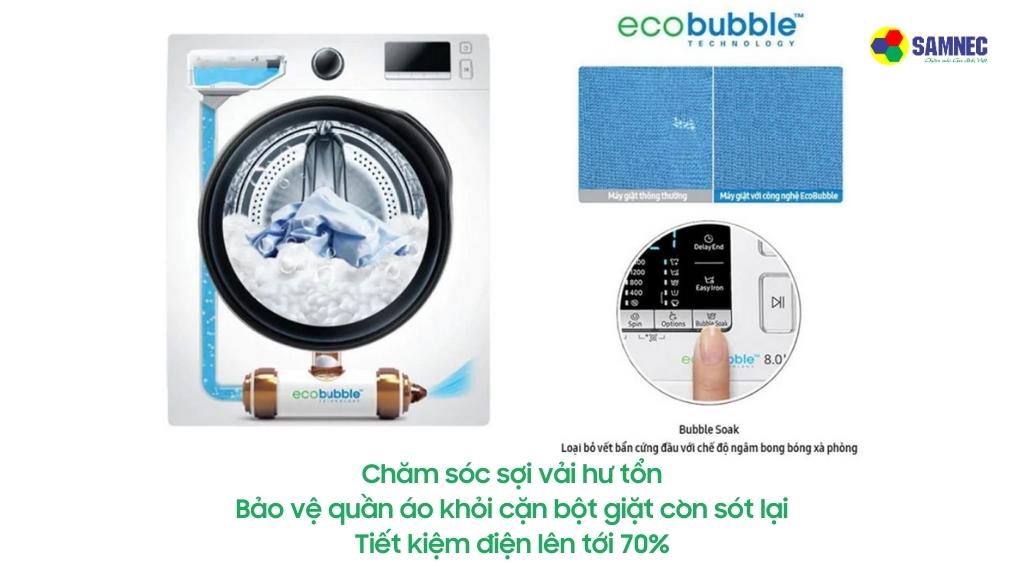 Những tính năng và lợi ích của công nghệ Samsung Eco Bubble