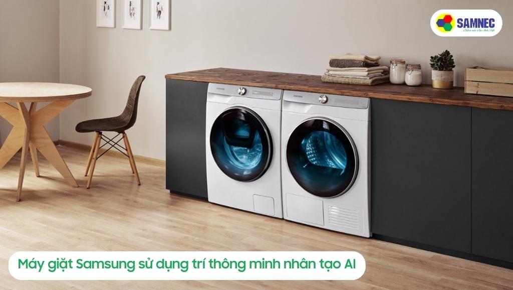 Máy giặt Samsung sử dụng trí thông minh nhân tạo AI