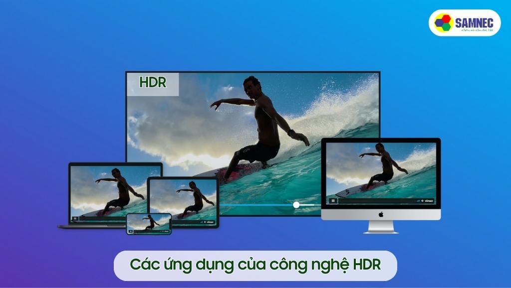 Các ứng dụng của công nghệ HDR