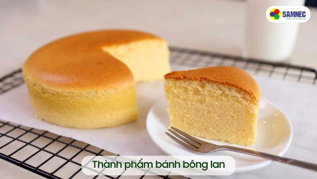 Thành phẩm bánh bông lan