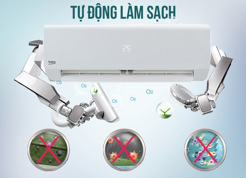 Chức năng Self Clean