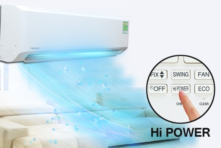 Làm lạnh nhanh với công nghệ Hi Power