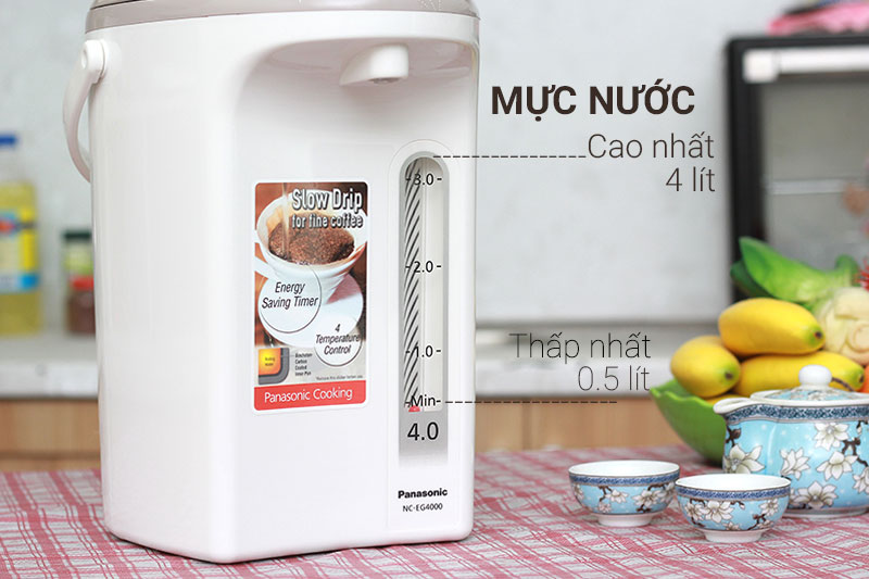 Bình thủy điện Panasonic NC-EG4000CSY 4 lít