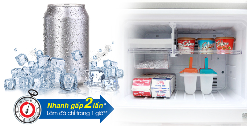 Có chức năng làm đá nhanh 