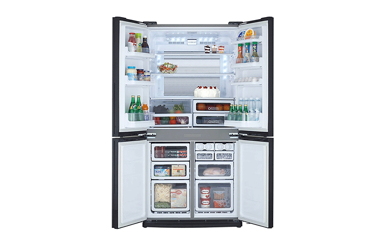 Tủ lạnh Inverter 572 lít  SJ-FX640V-SL