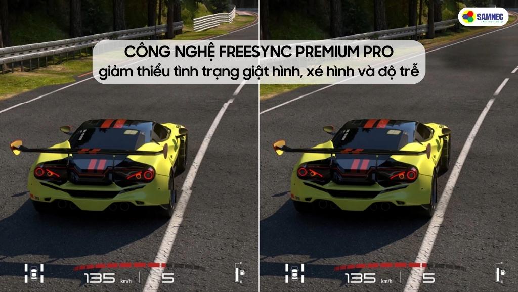 Công nghệ FreeSync Premium Pro của tivi Samsung Q70C