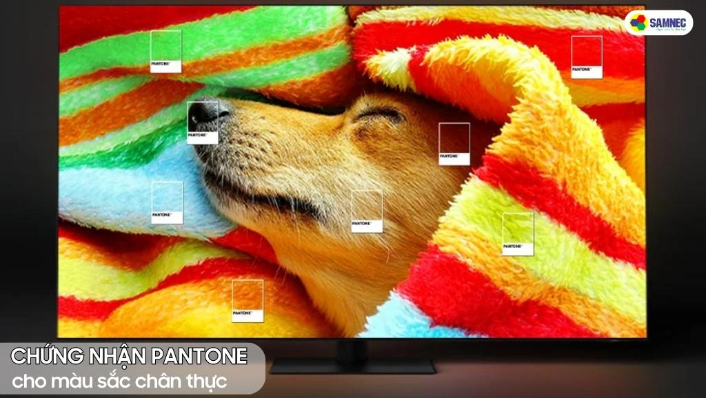 Chứng nhận PANTONE của tivi Samsung Q70C