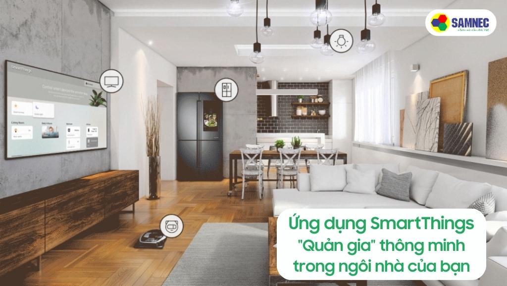 Ứng dụng SmartThings của Tivi Samsung S95C