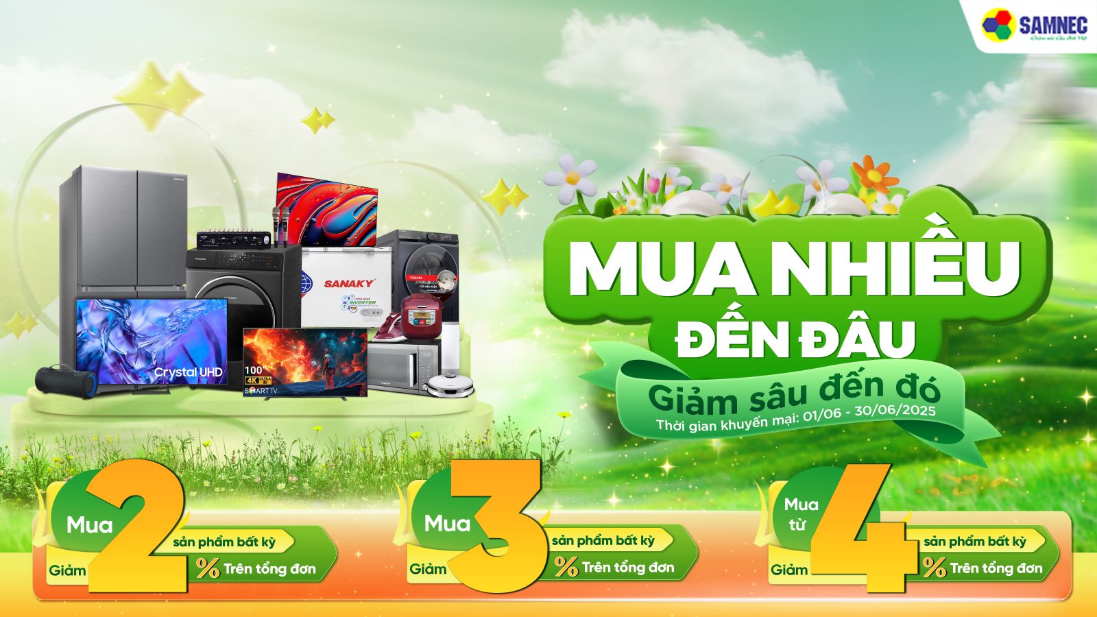 Mua Nhiều Đến Đâu, Giảm Sâu Đến Đó