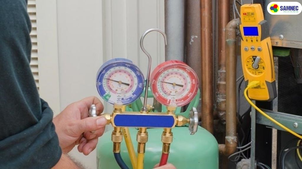 Kiểm tra áp suất đồng hồ gas