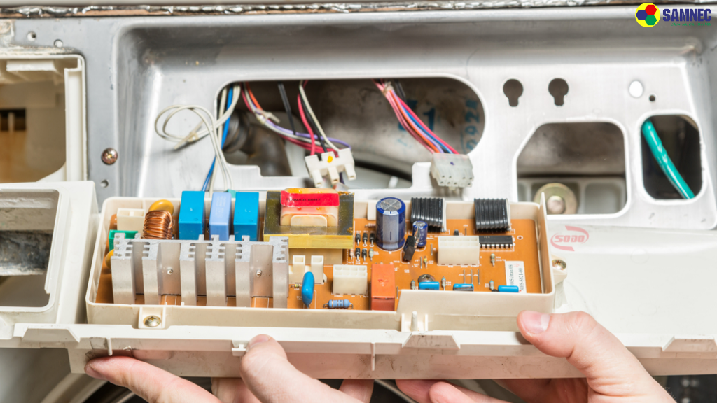 Do bị hỏng bo mạch điều khiển 